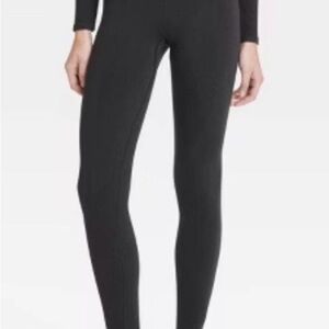 All In Motion Women's Black High Rise 7/8 Seamless Leggings Size XXL Reg